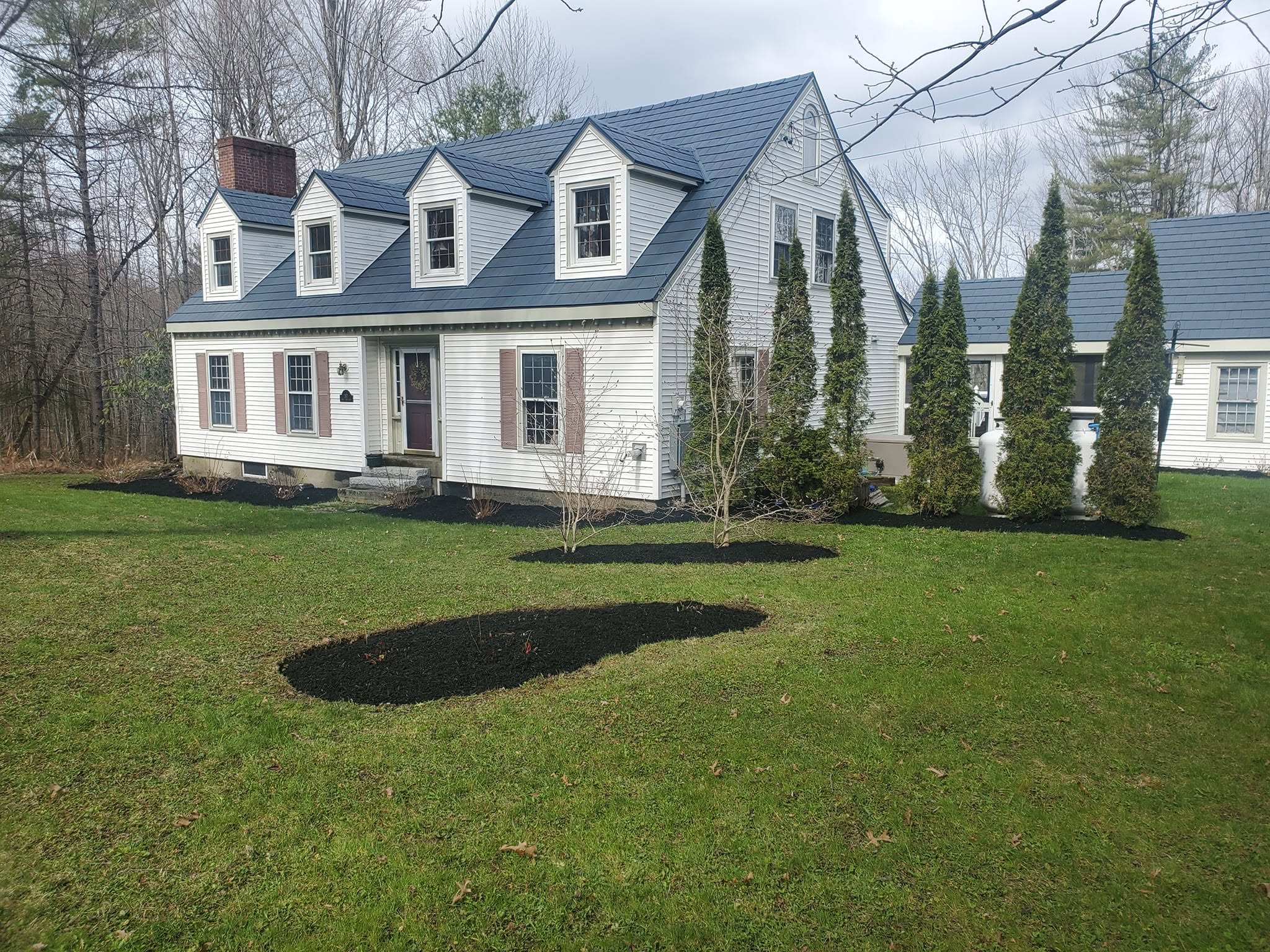 Zambelli's Property Maintenance at work in Rome, Maine